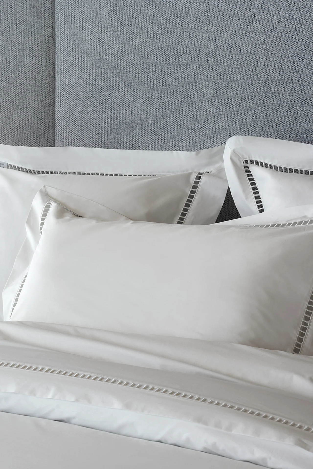 Housse de couette blanche - Dentelle et crampon - Image 4