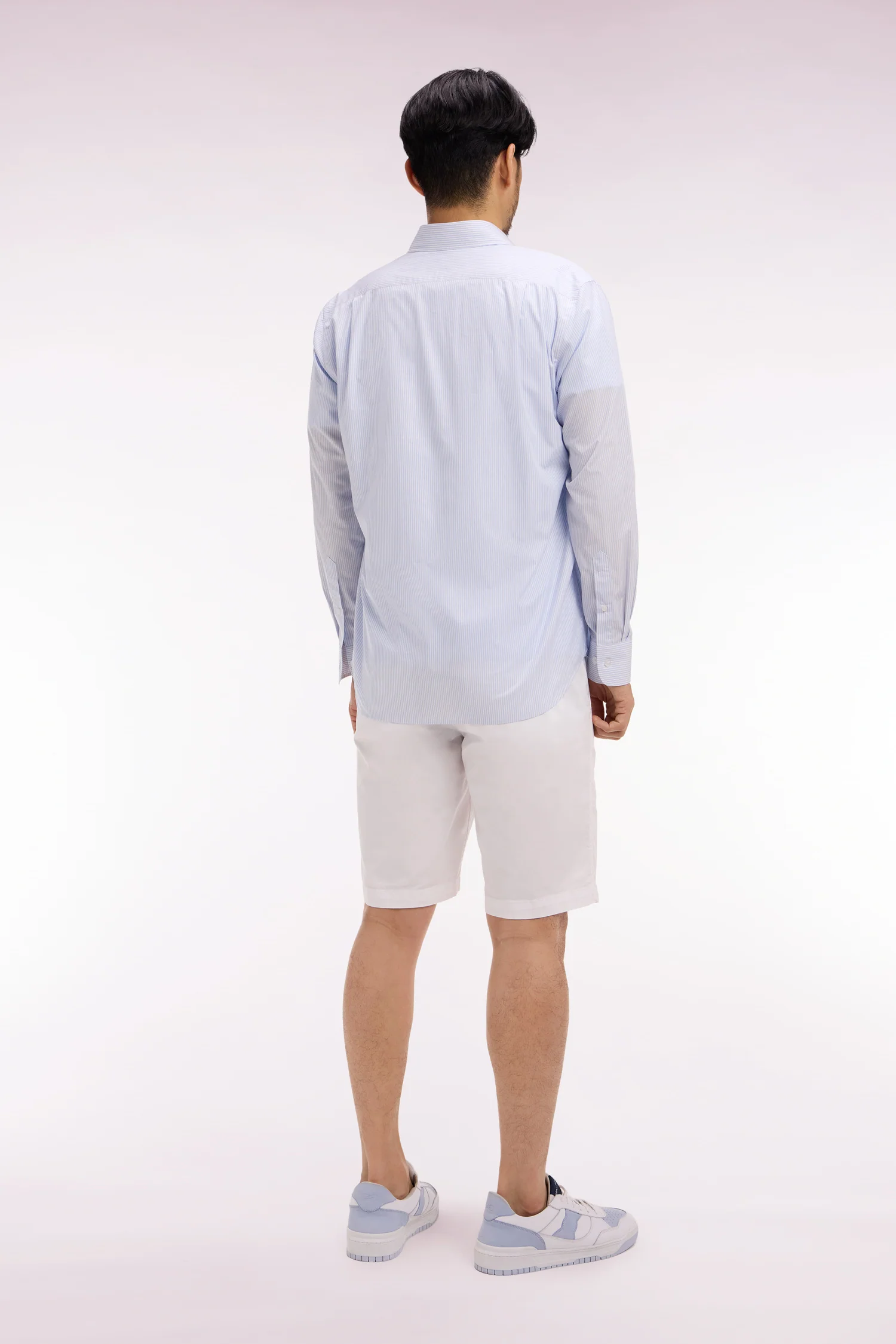 Bermuda chino en gabardine stretch blanc - Image 5