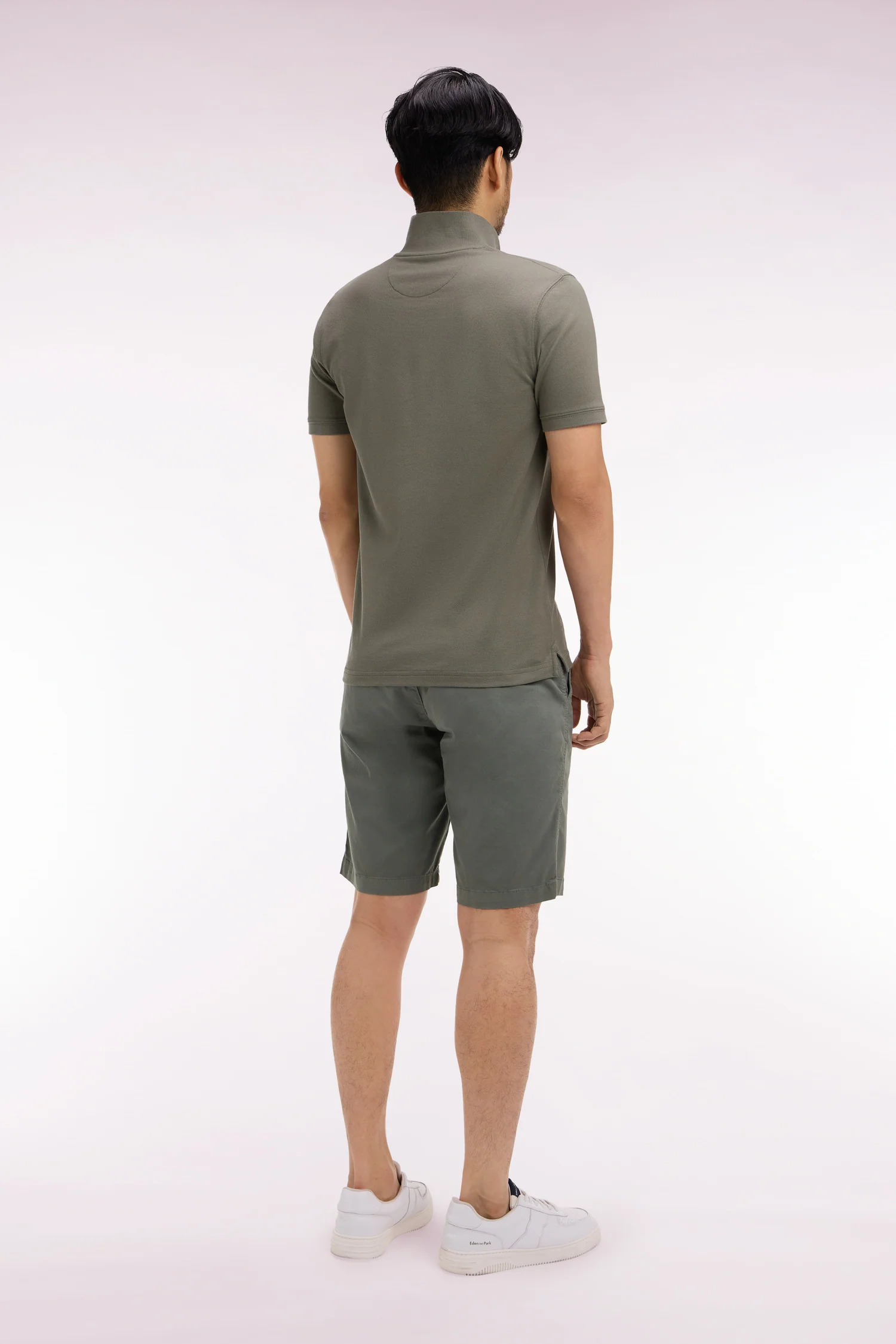 Bermuda chino en gabardine stretch kaki - Image 5