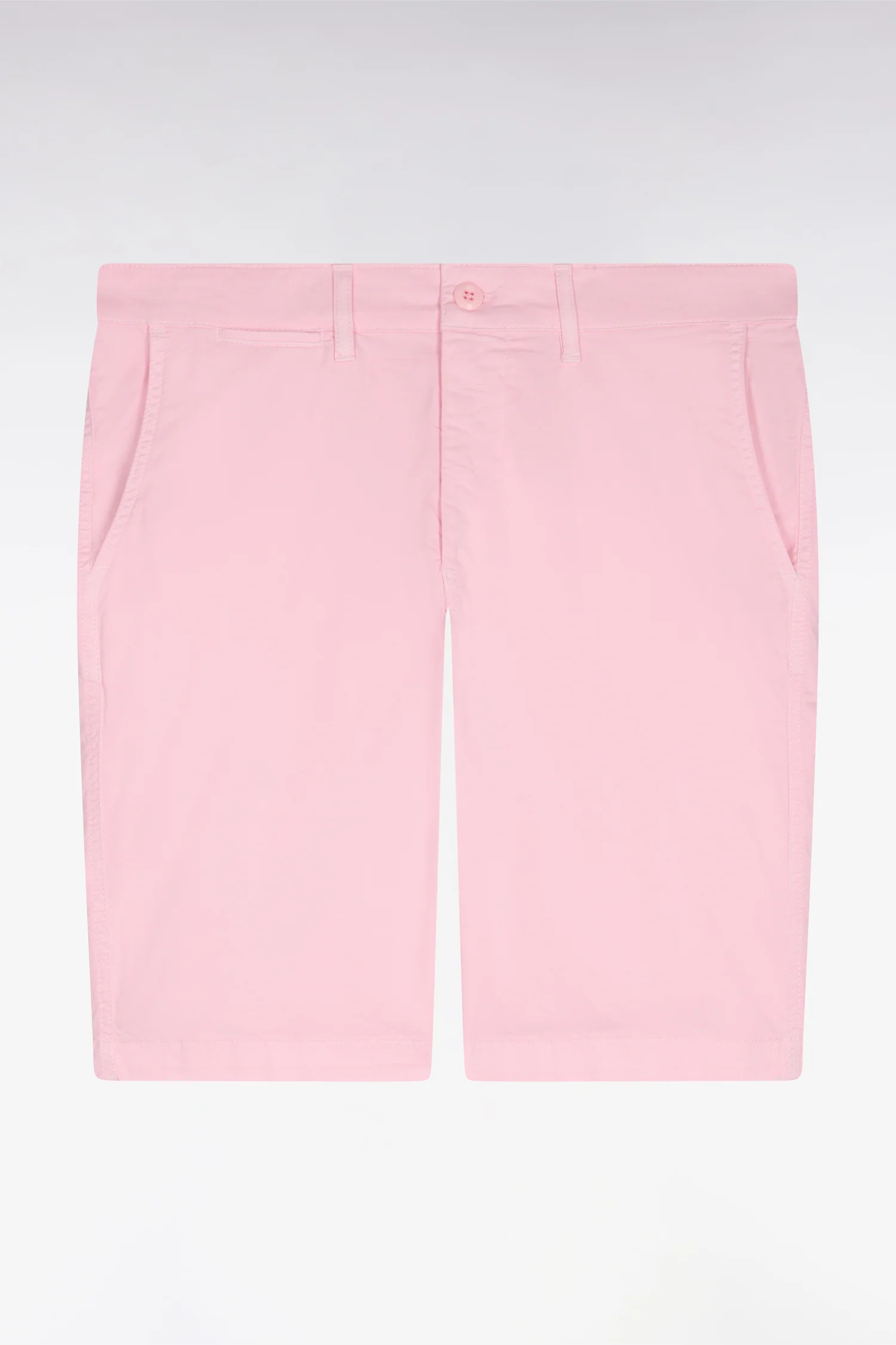 Bermuda chino en gabardine stretch rose - Image 2