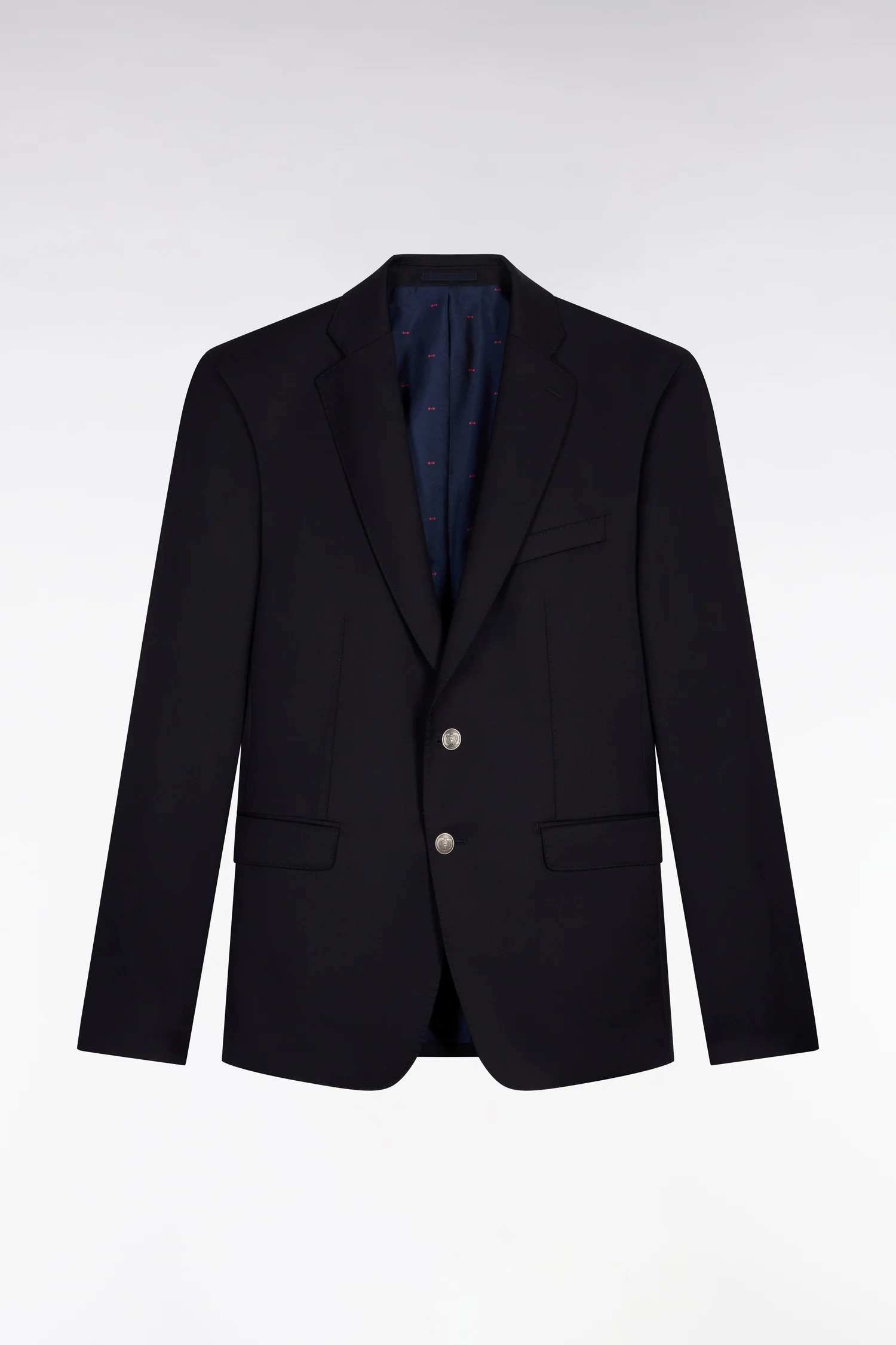 Blazer bleu marine 100 % laine - Image 2