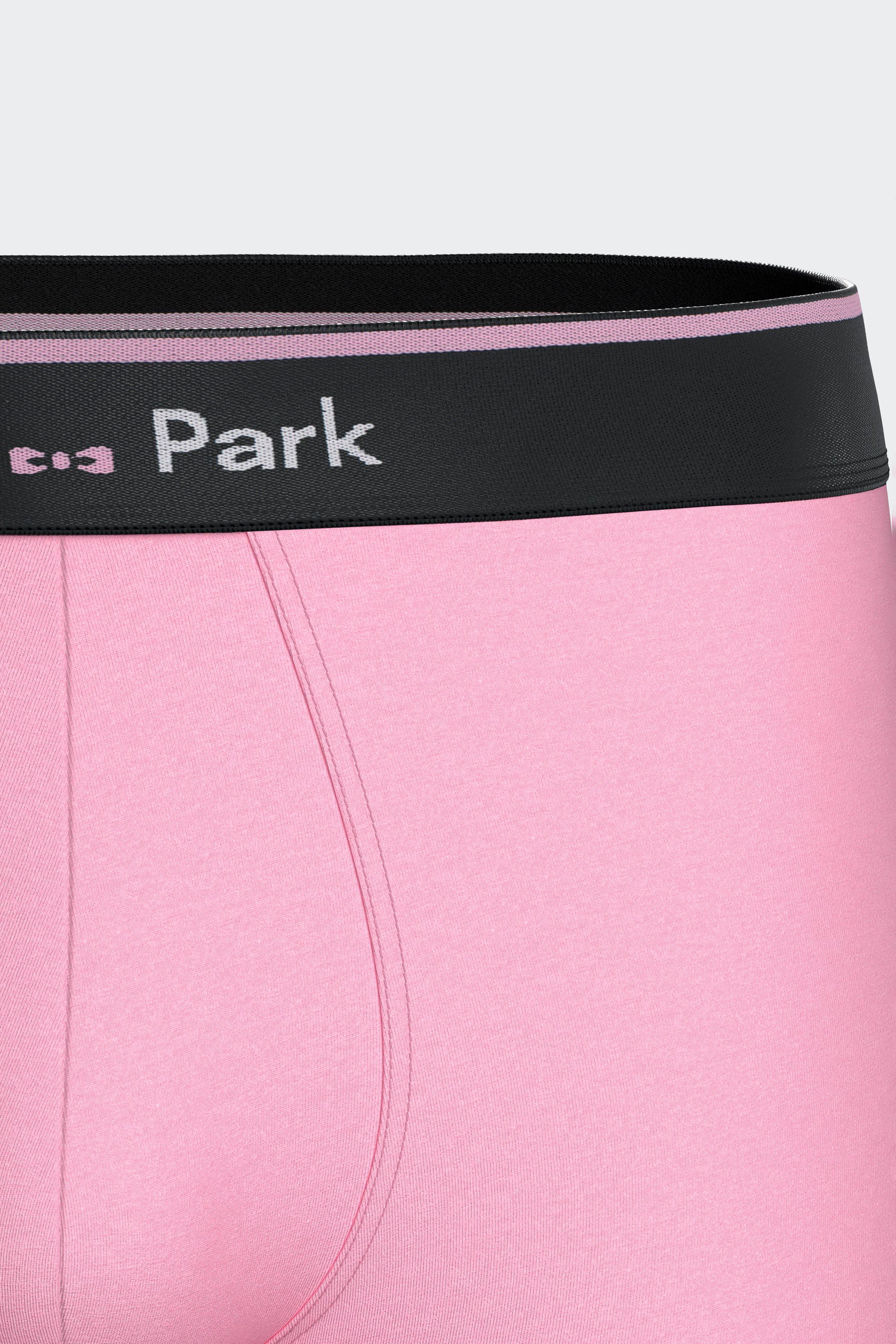 Boxer en jersey de coton stretch rose - Image 2