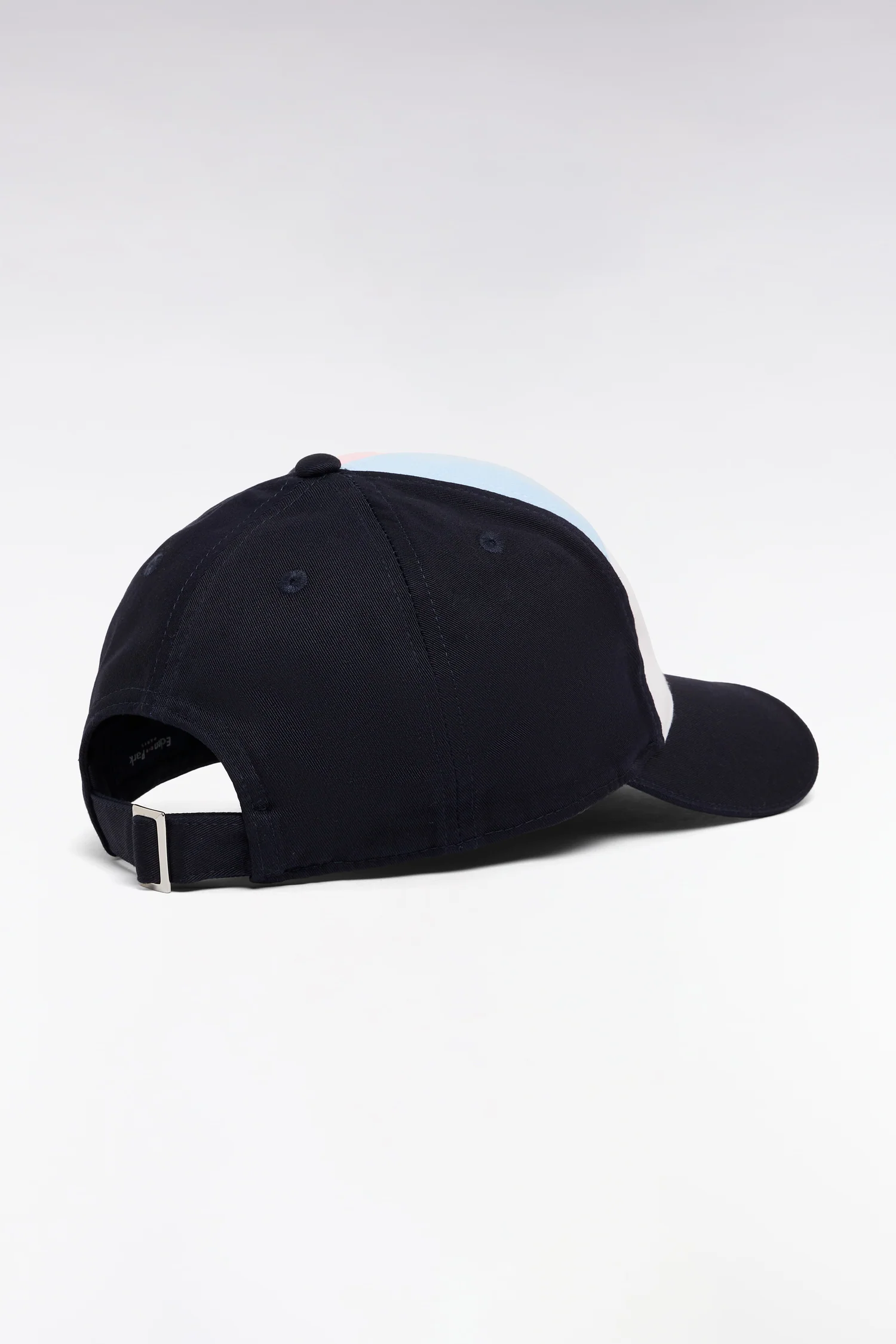 Casquette en coton bimatière colorblock - Image 2
