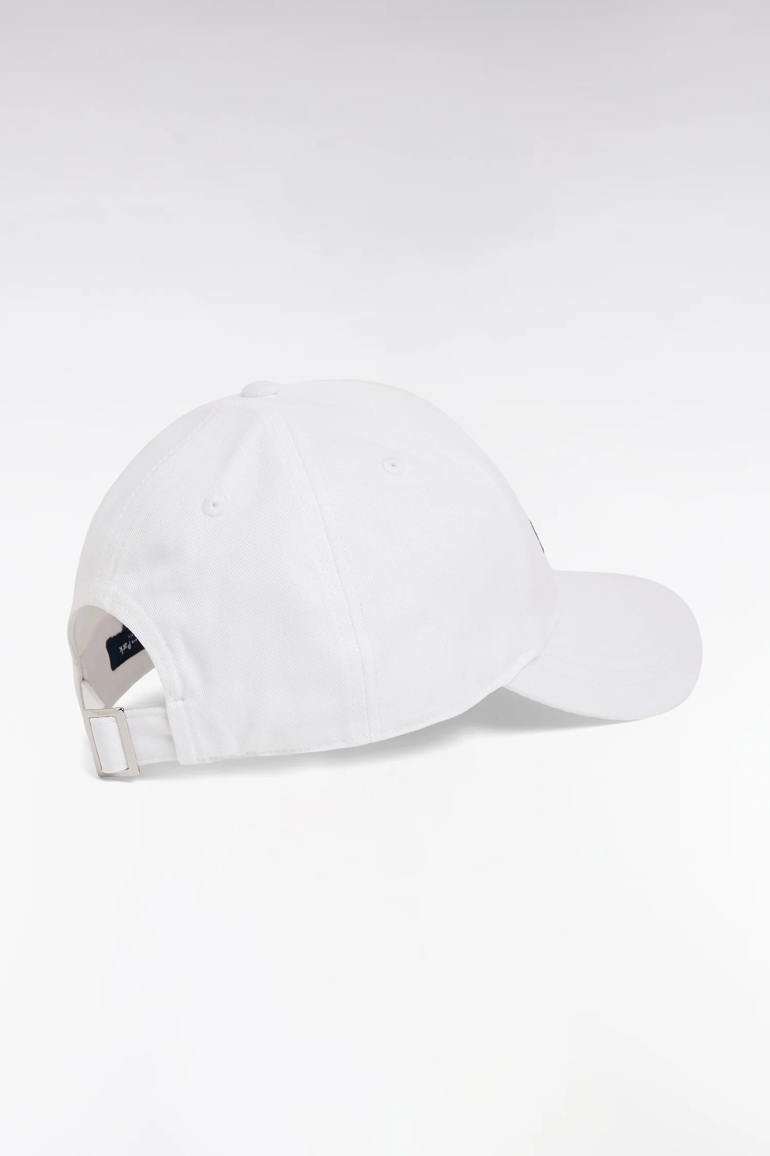 Casquette en twill de coton blanc broderie Eden Park - Image 2