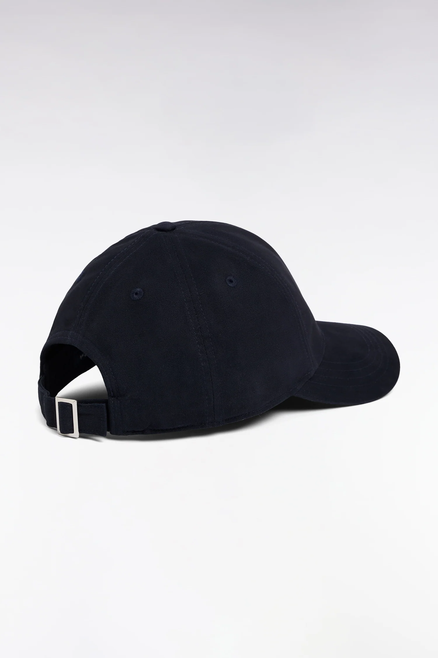 Casquette en twill de coton marine broderie Eden Park - Image 2
