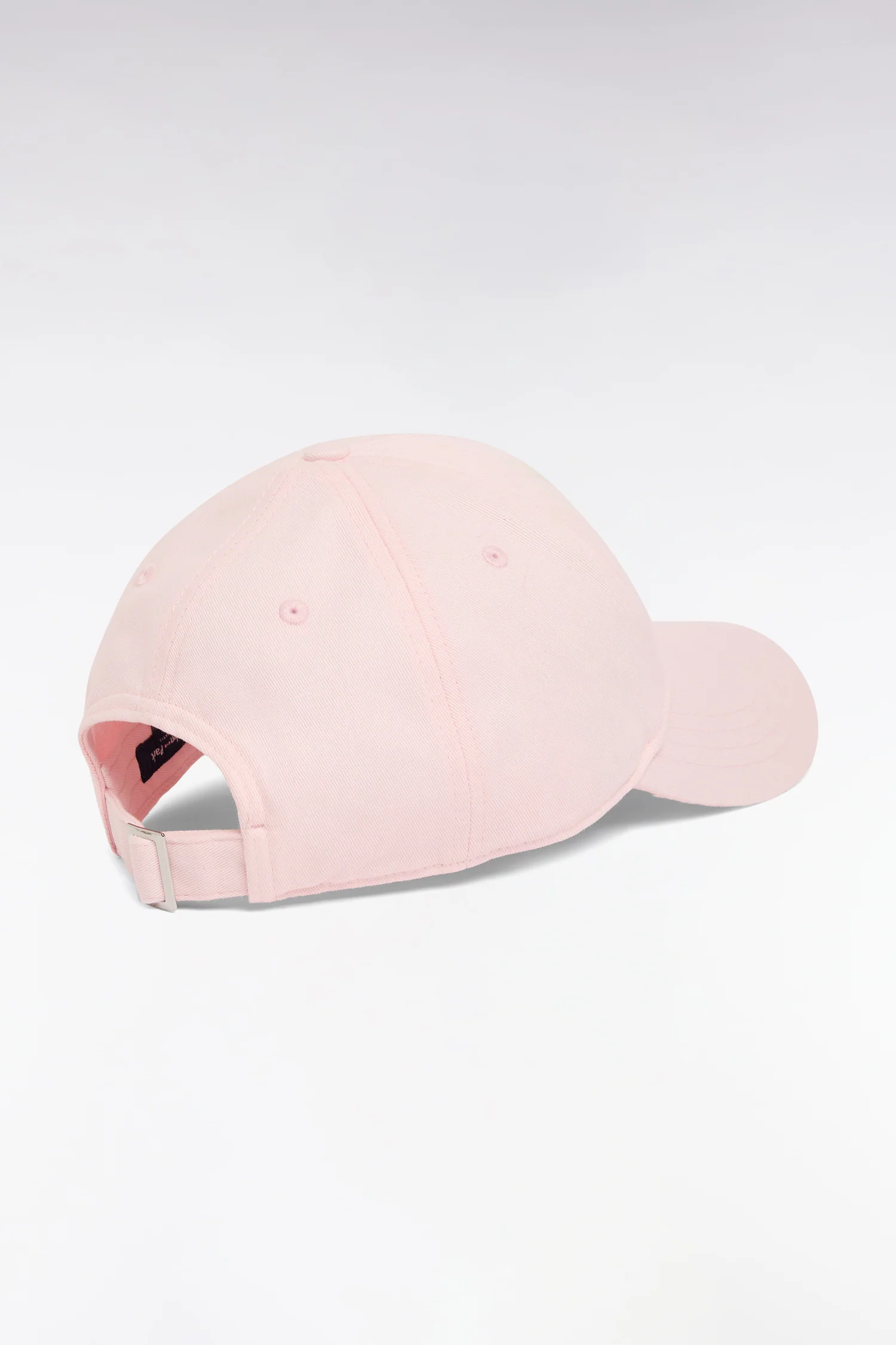 Casquette en twill de coton rose broderie écusson - Image 2