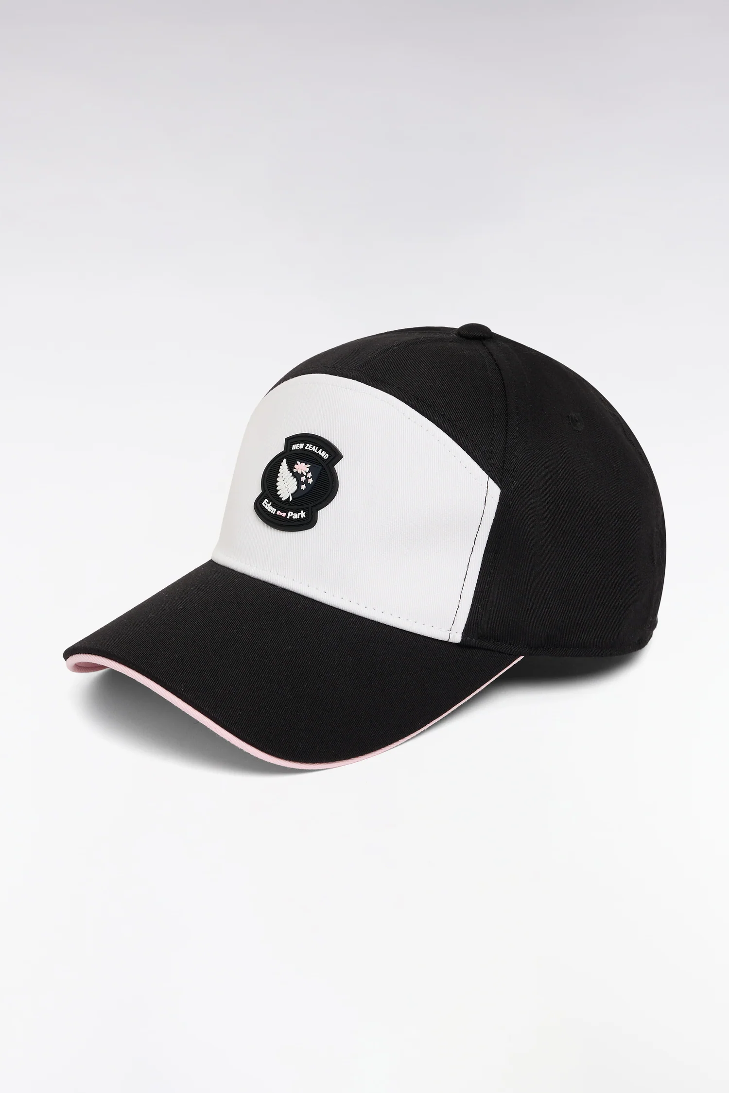 Casquette en twill de coton tricolore New Zealand