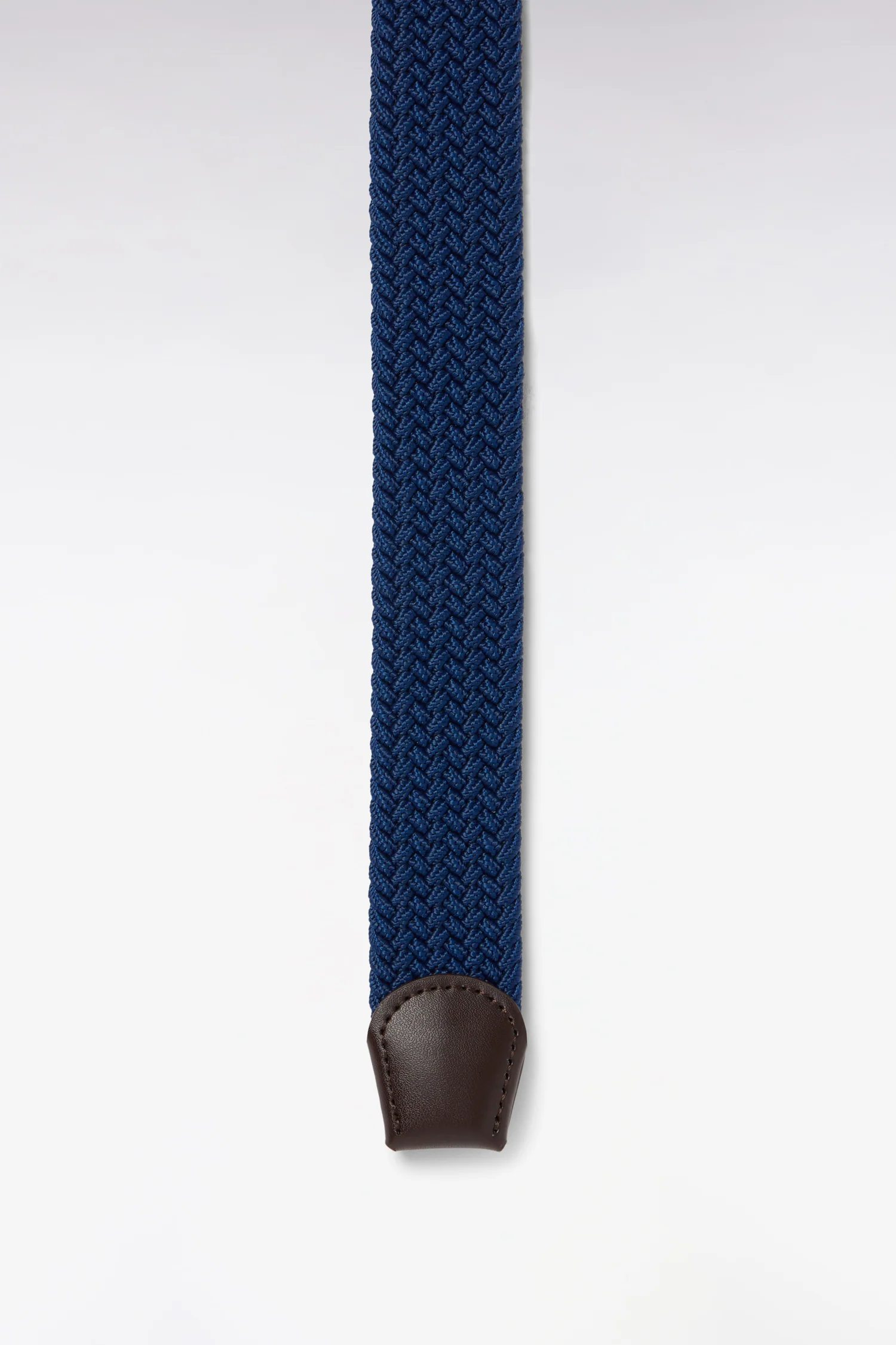 Ceinture textile élastiquée marine - Image 3