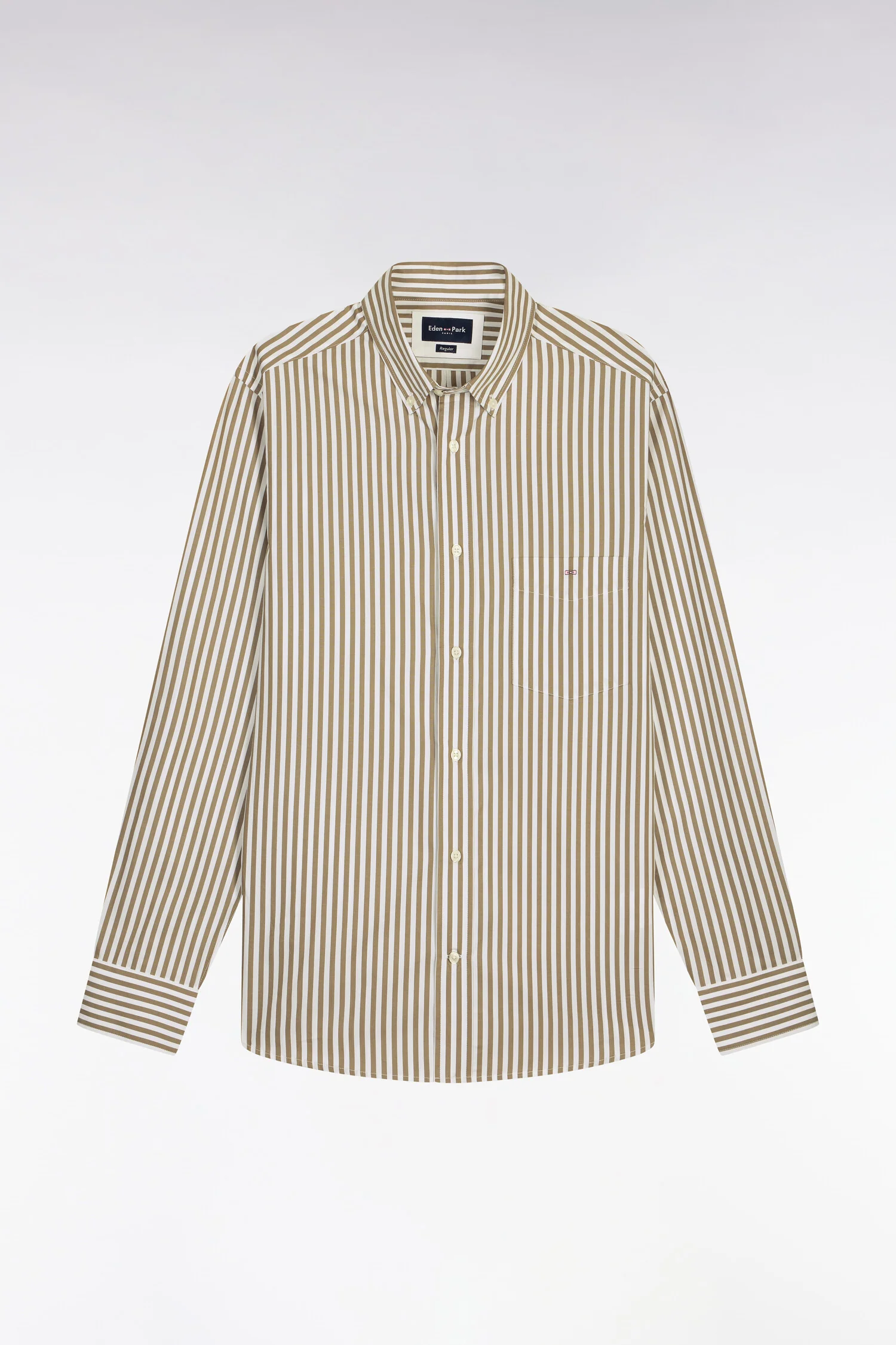 Chemise en coton ciel à rayures bâtons - Image 2