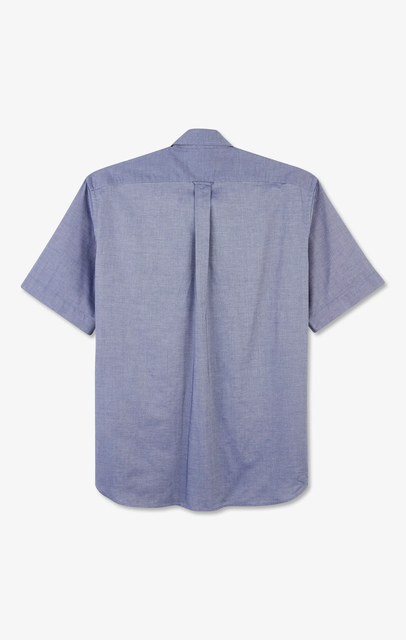 Chemisette bleu marine unie en coton - Image 4