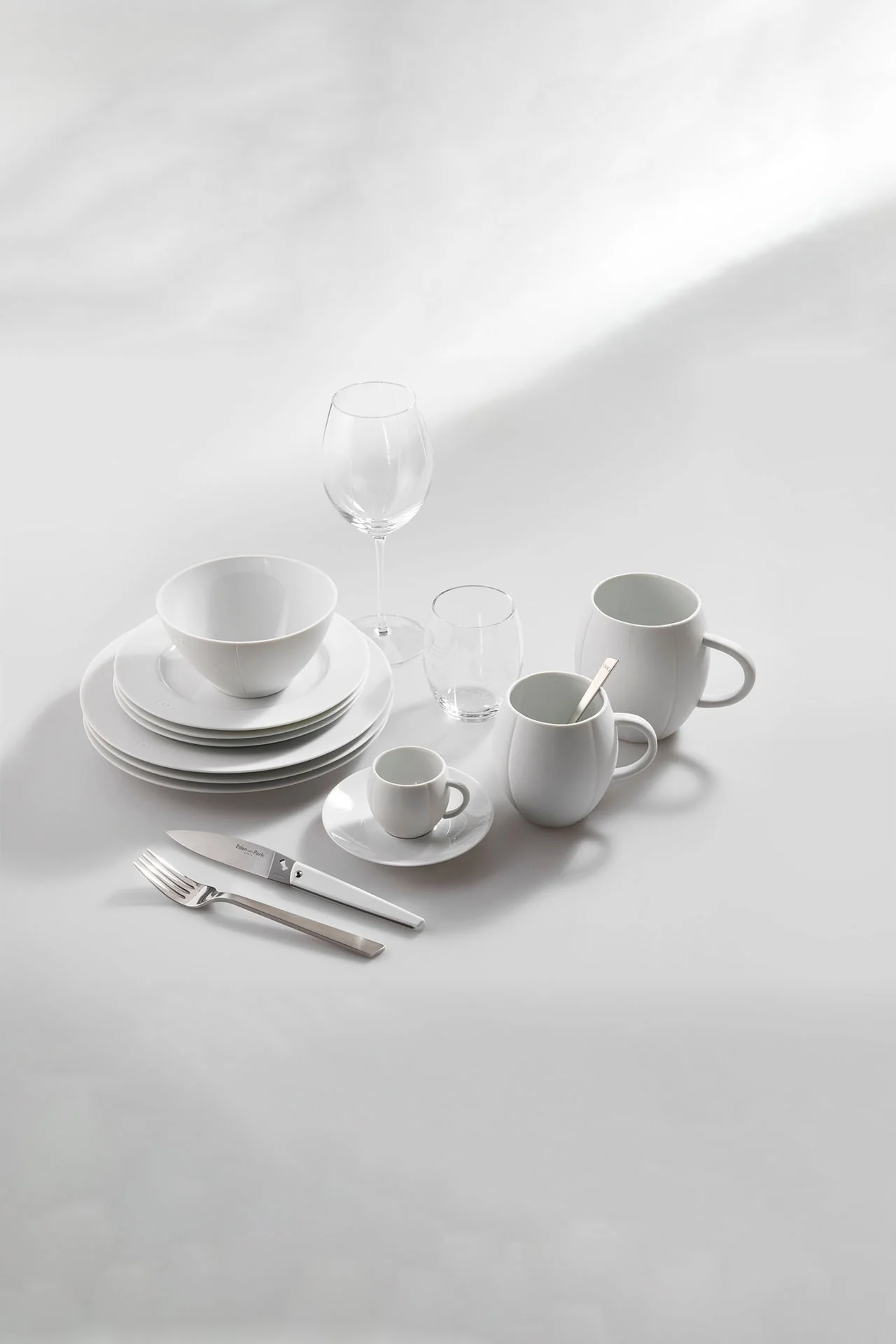 Mug blanc en porcelaine de Limoges - petit modèle - Image 7