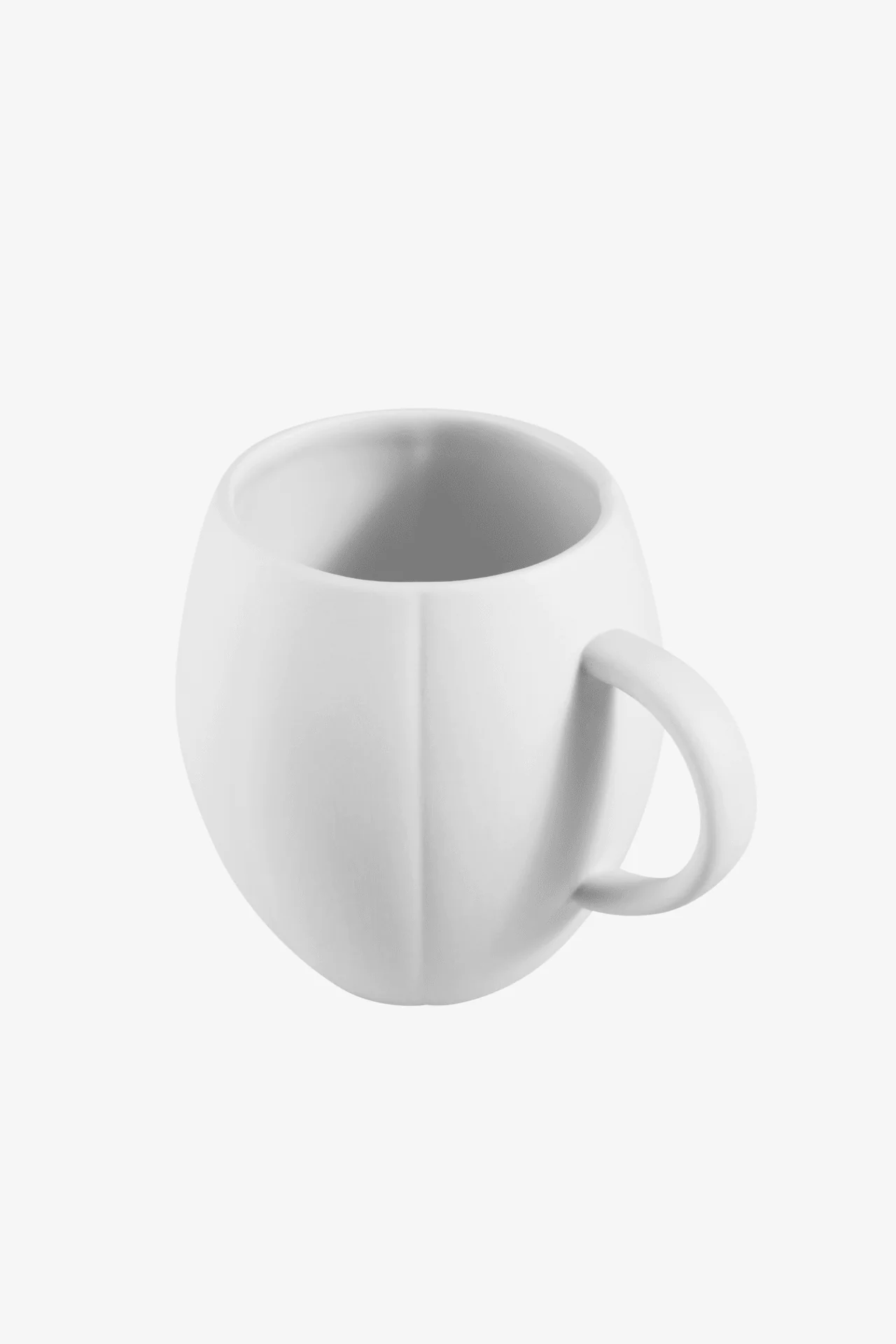 Mug blanc en porcelaine de Limoges - grand modèle - Image 4