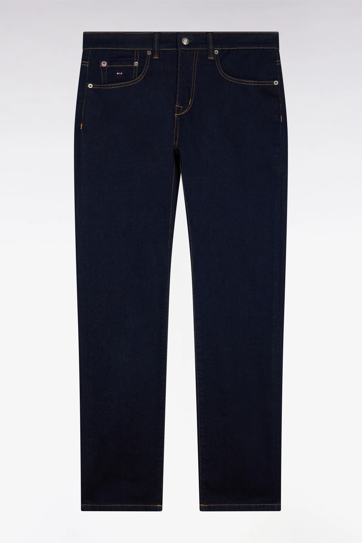Jean en denim stretch marine one wash coupe slim - Image 2