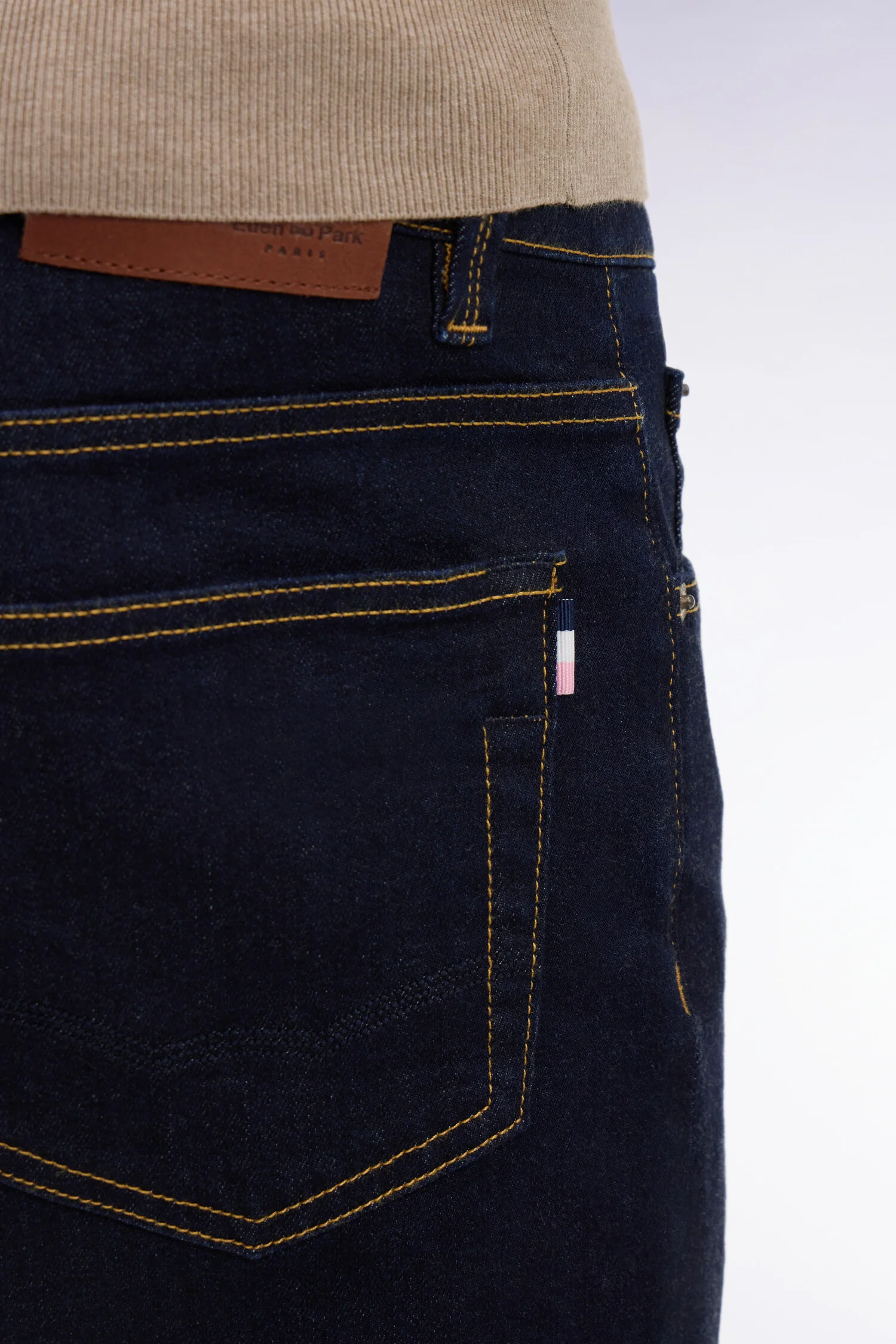 Jean en denim stretch marine one wash coupe slim - Image 4