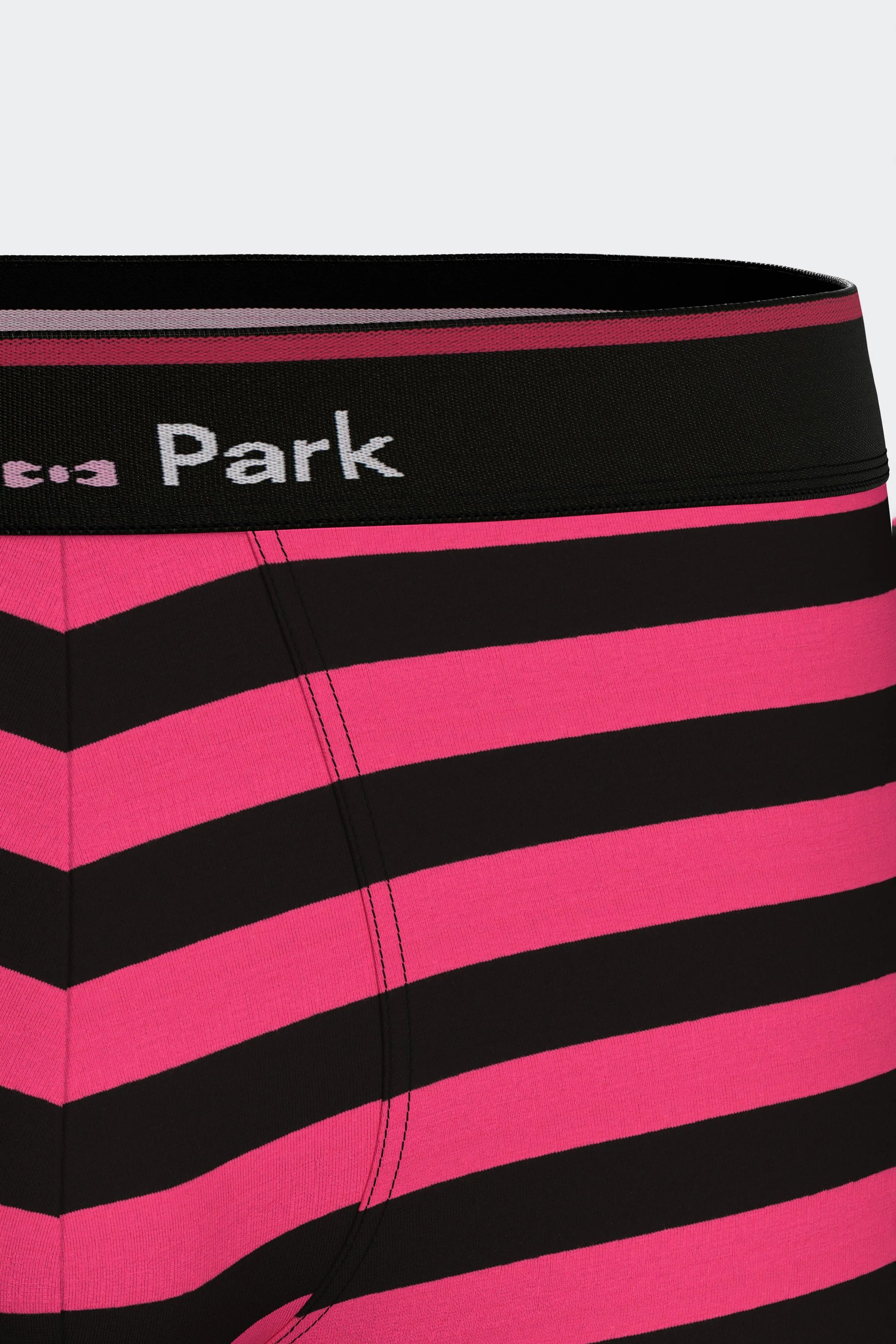 Lot de deux boxers en coton stretch fuchsia - Image 4