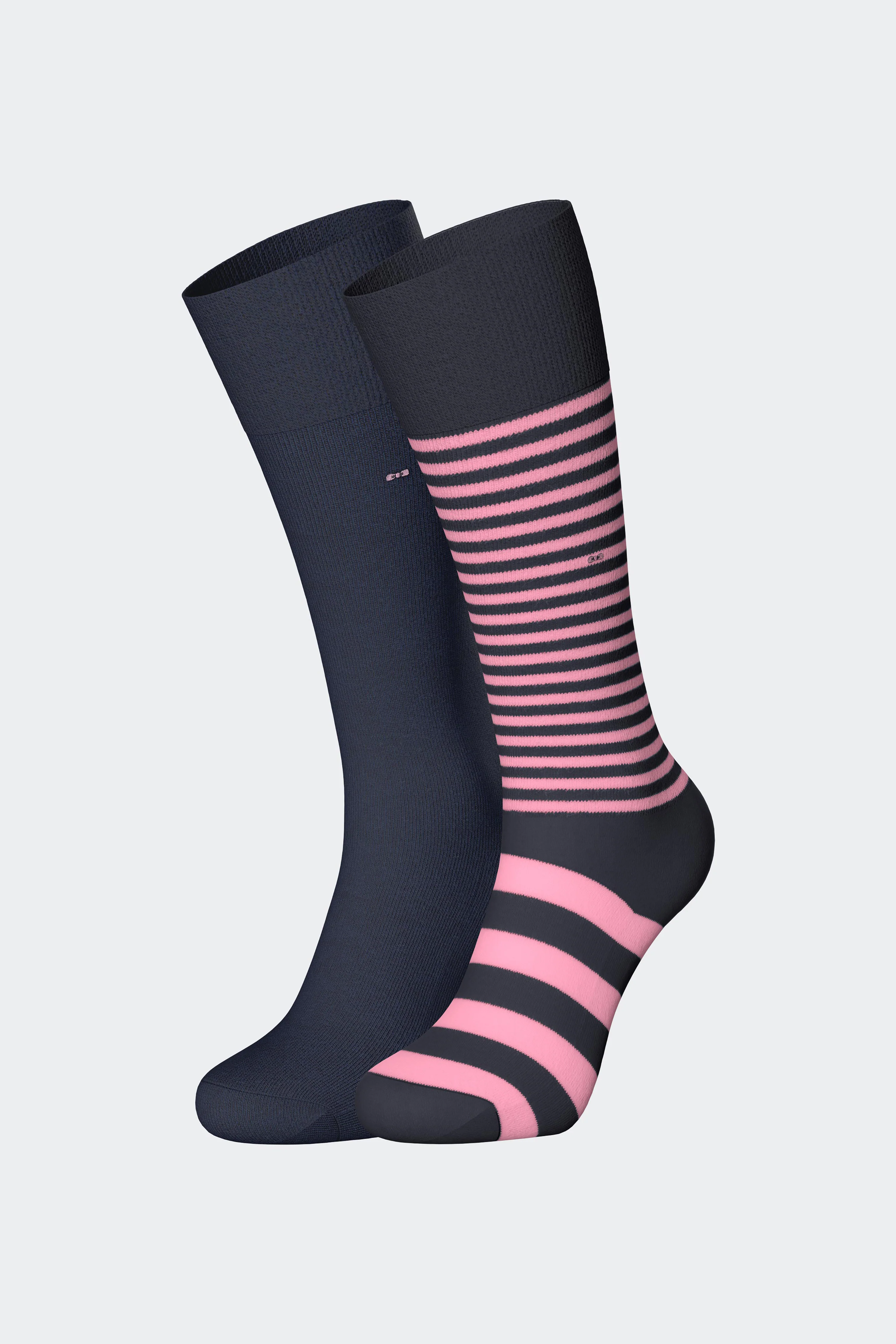 Lot de chaussettes en coton mélangé rose