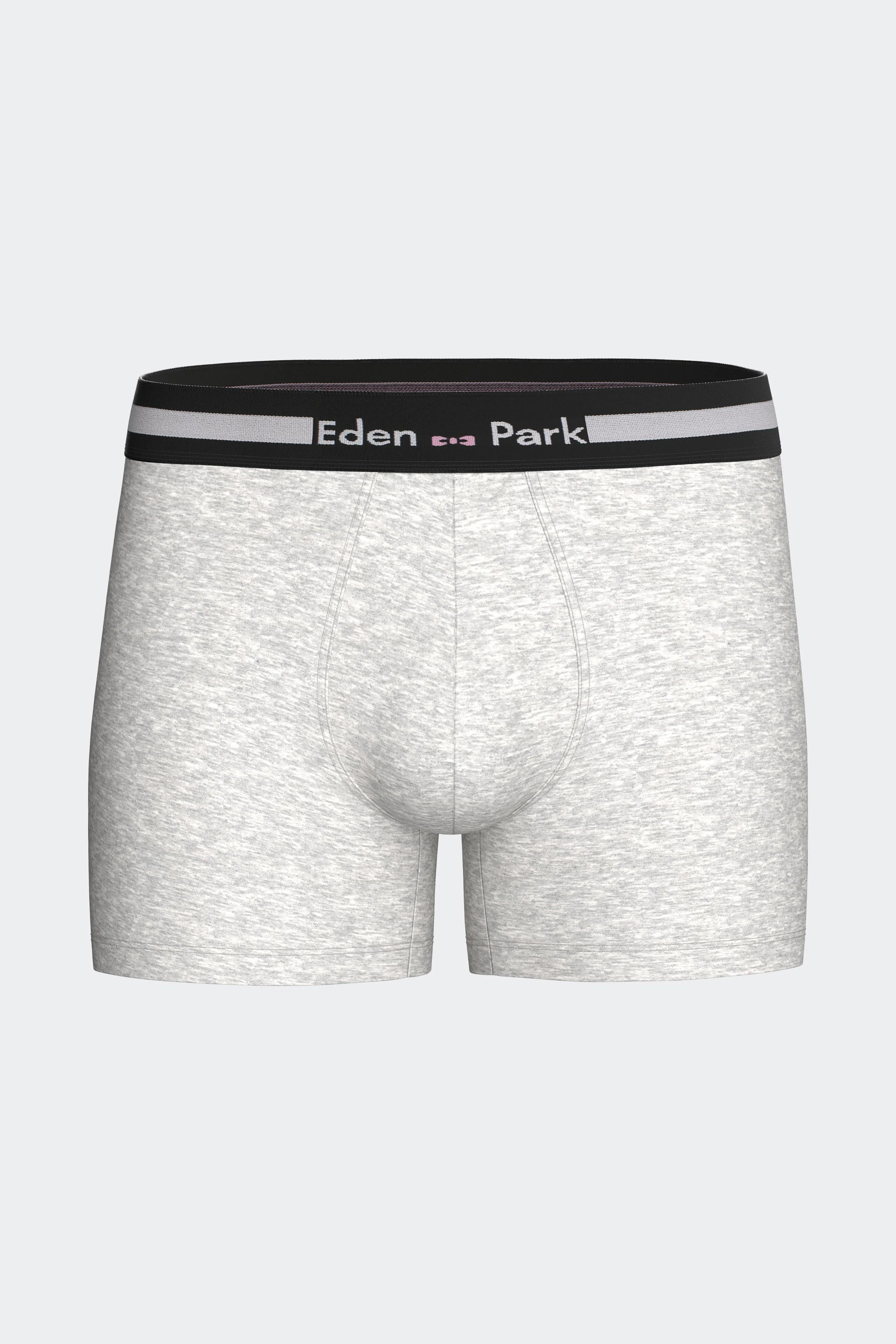 Lot de sous-vêtements en coton stretch gris - Image 3