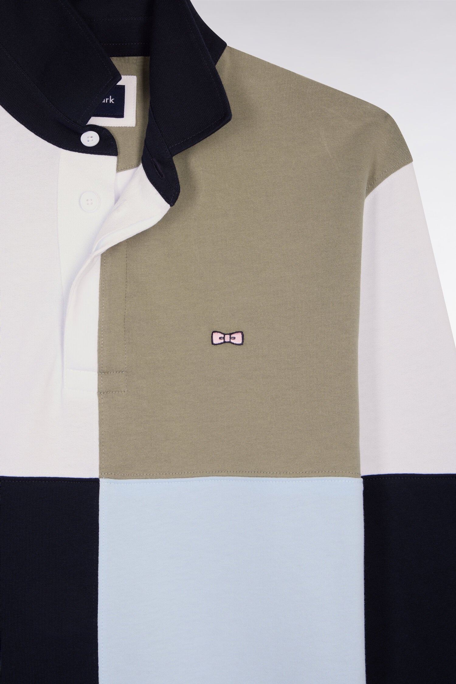Maillot à manches longues en coton ciel croisé - Image 6