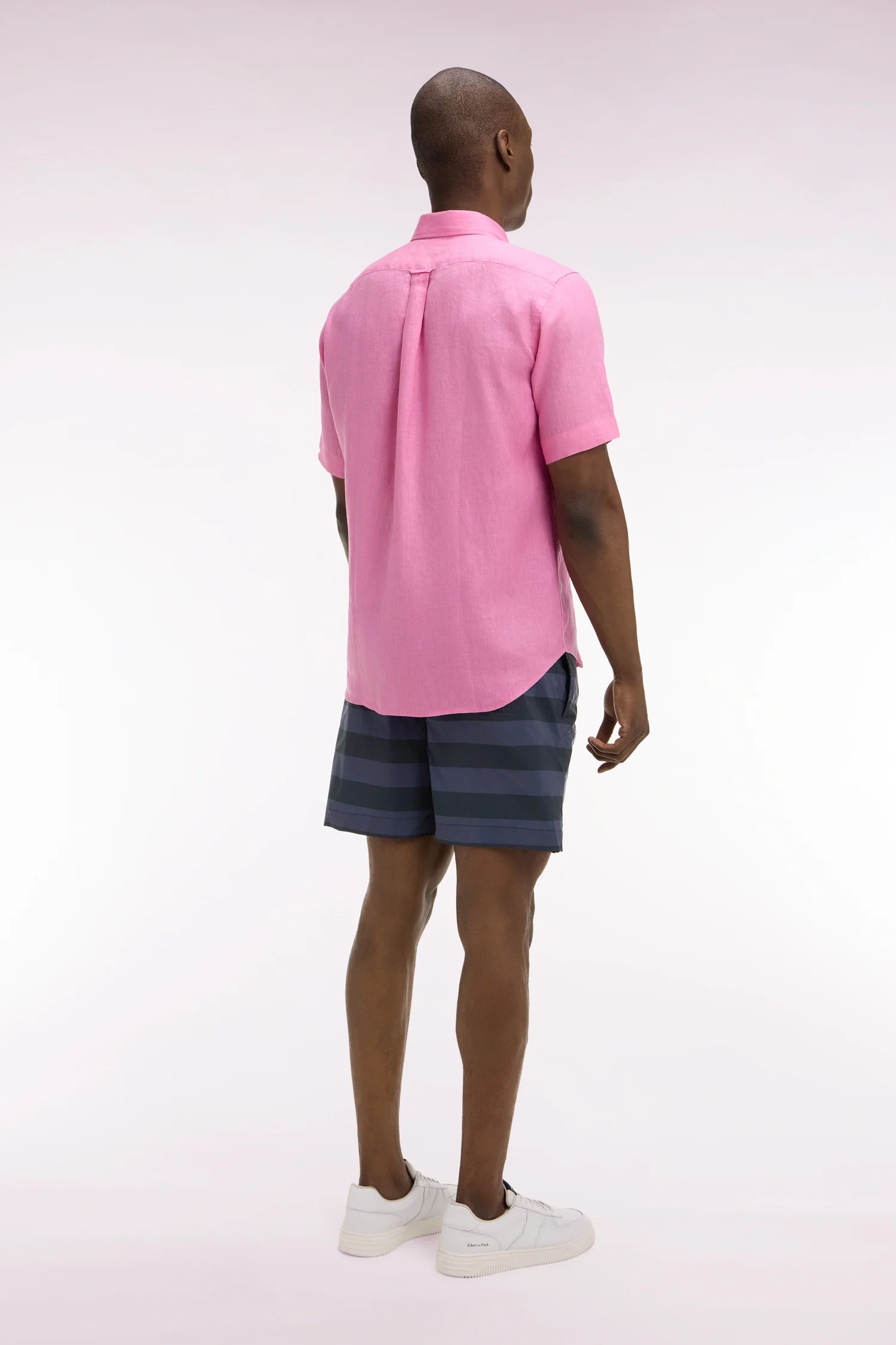 Maillot de bain à rayures marine - Image 5