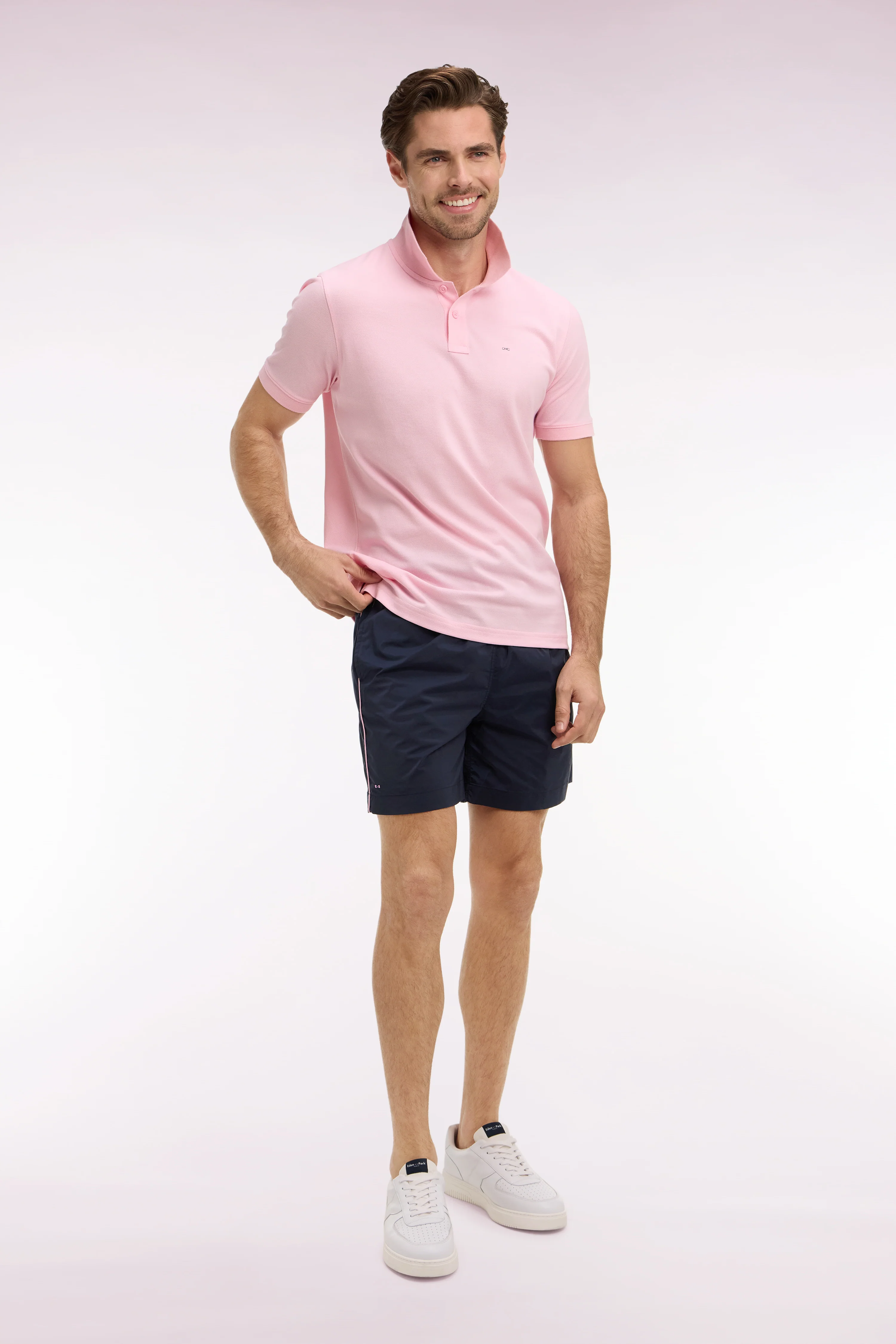 Maillot de bain bicolore marine