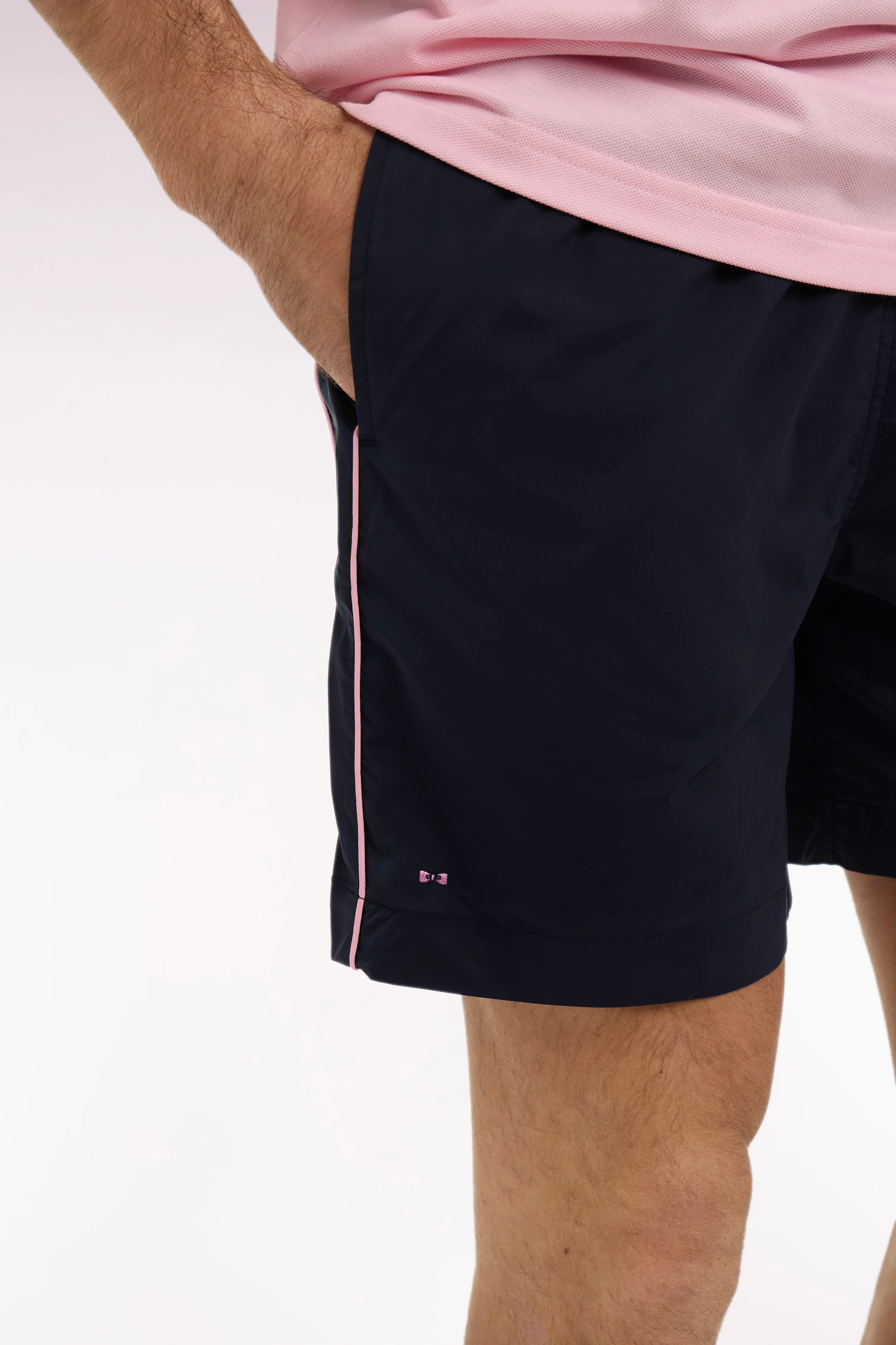 Maillot de bain bicolore marine - Image 4