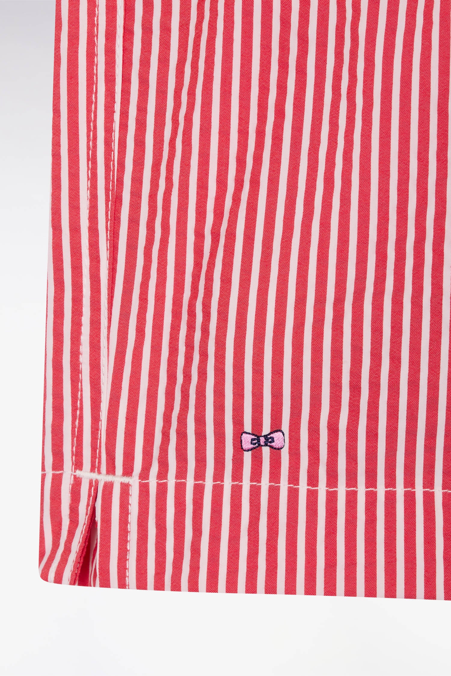 Maillot de bain en coton mélangé rouge - Image 6