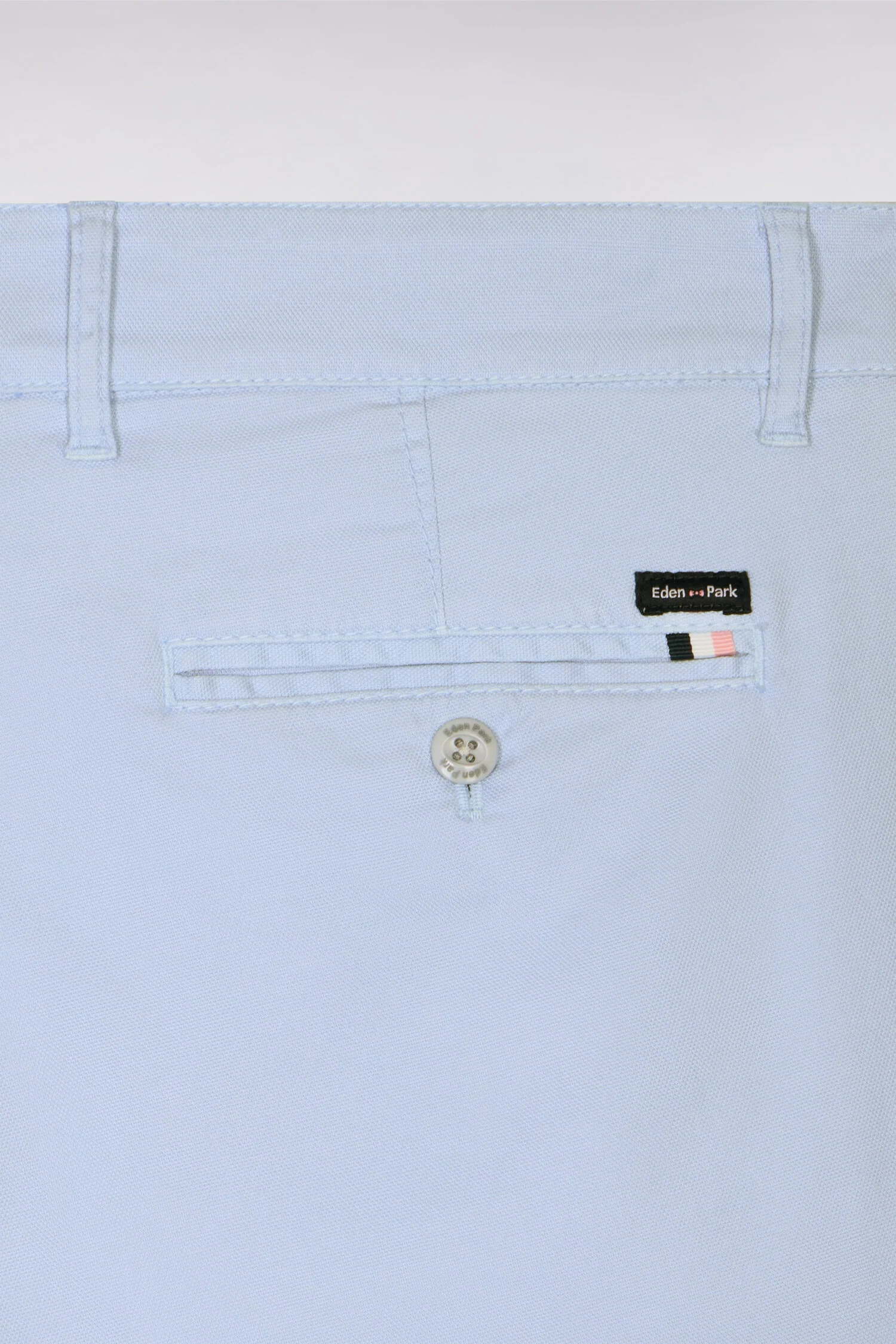 Pantalon chino en lyocell et coton stretch gris clair - Image 6