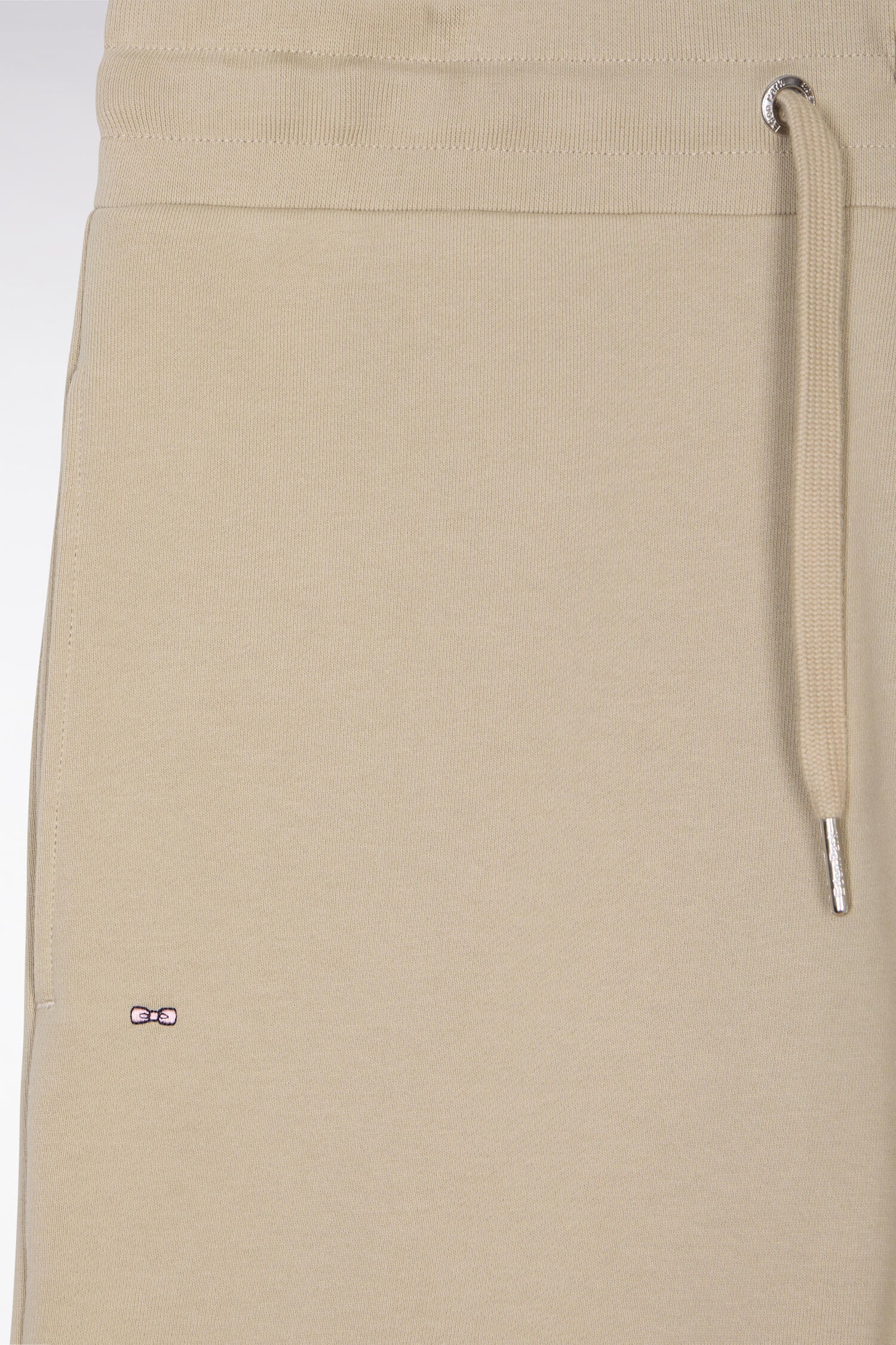 Short en molleton coton beige - Image 6