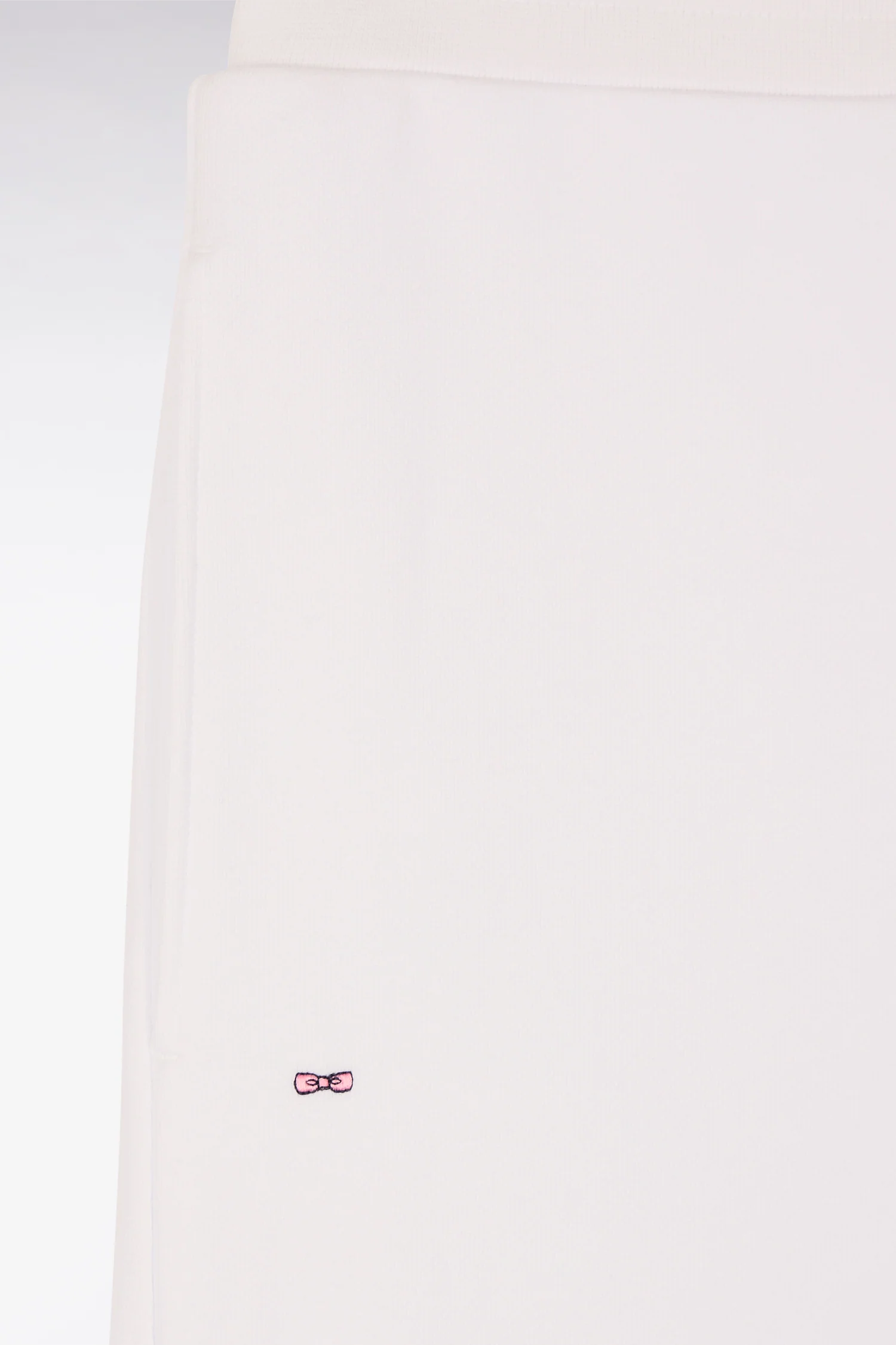Short en molleton coton blanc - Image 6