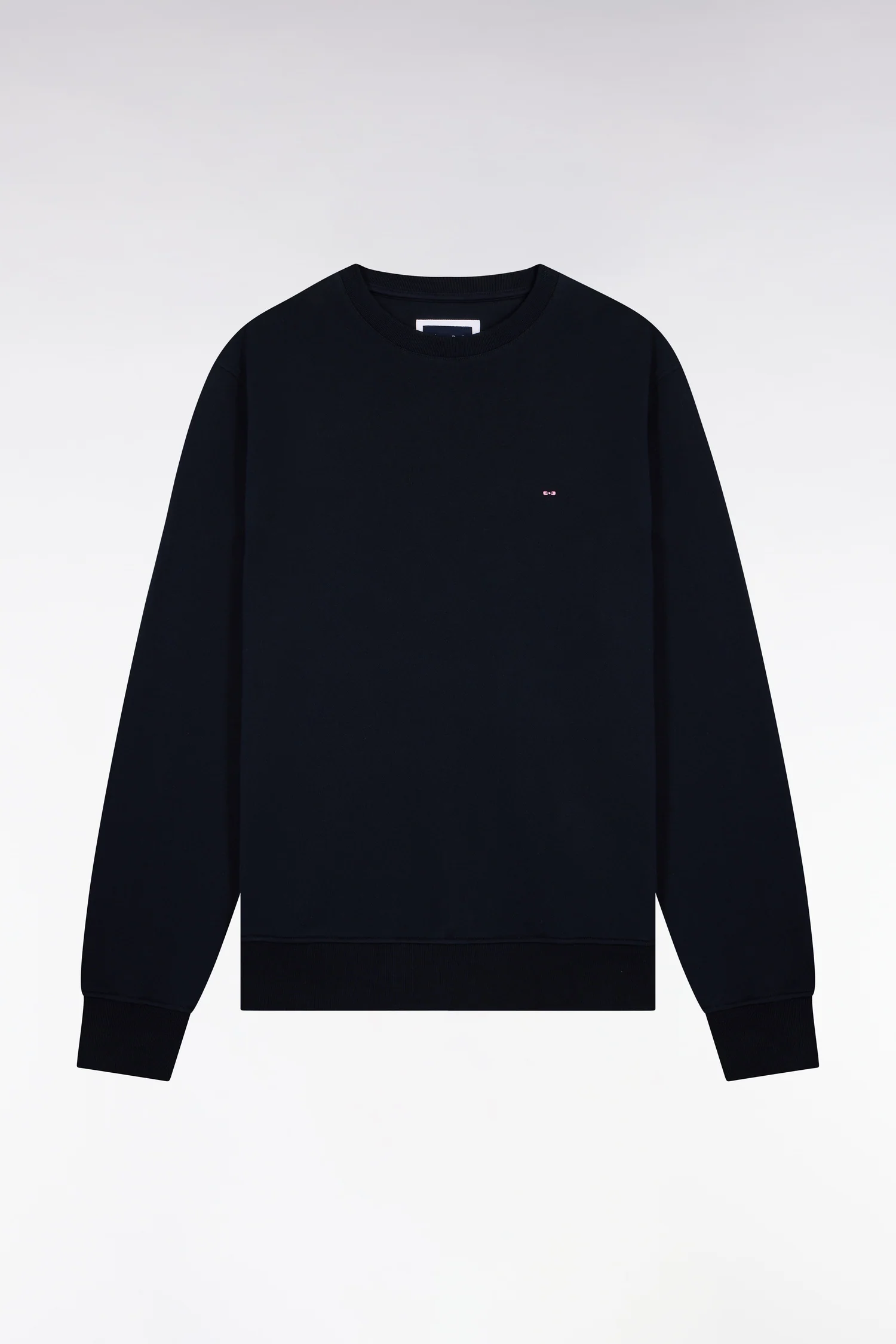 Sweatshirt en molleton coton marine - Image 2