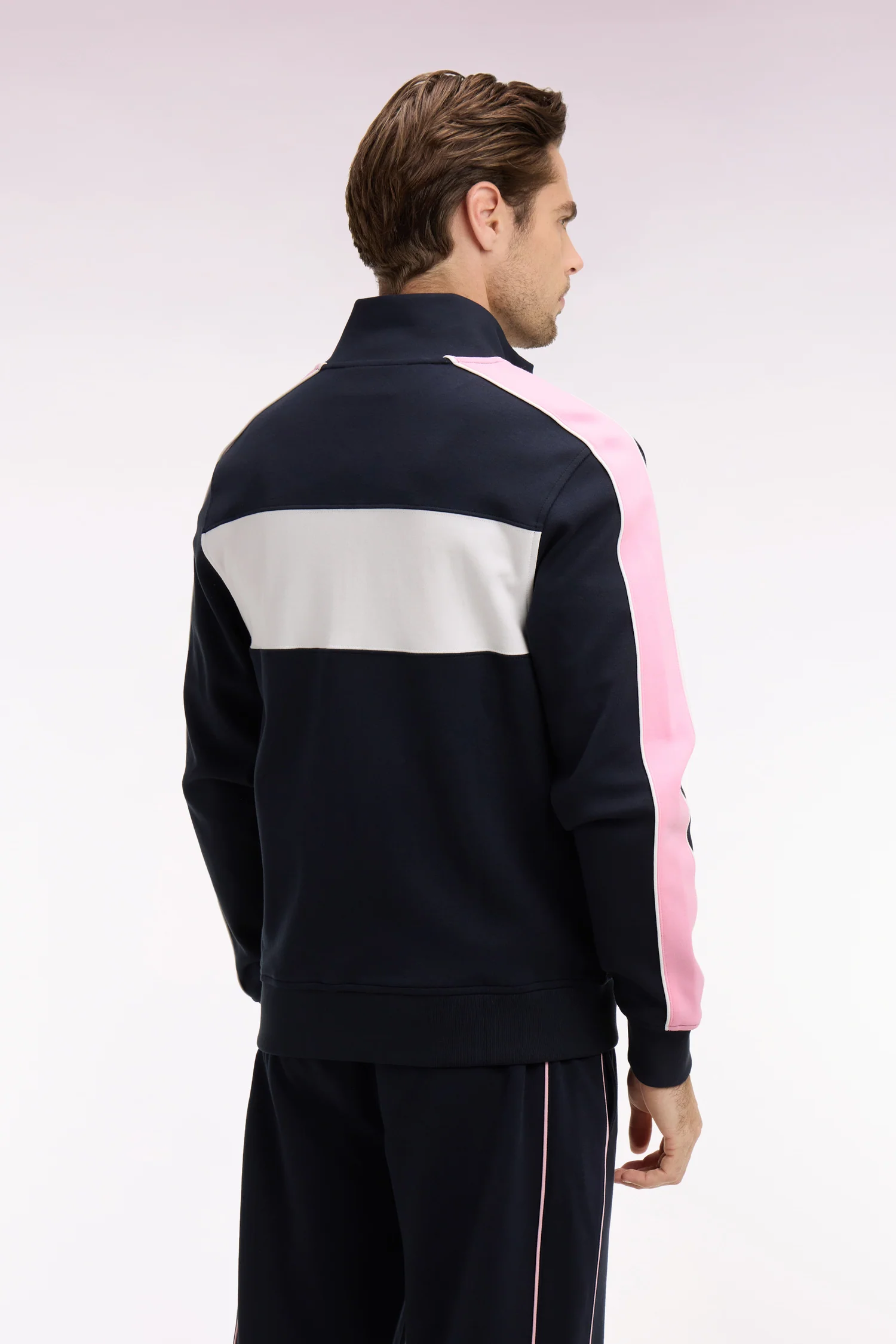 Sweatshirt zippé XV de France marine coupe regular - Image 5