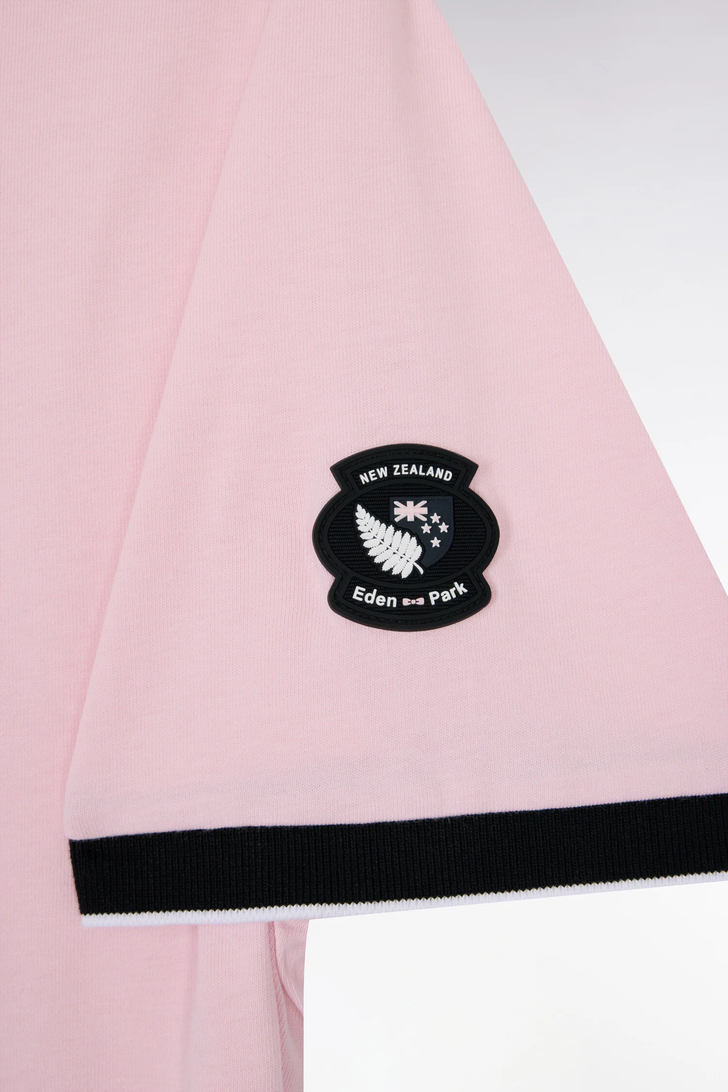 T-shirt à manches courtes New Zealand en coton rose coupe regular - Image 6