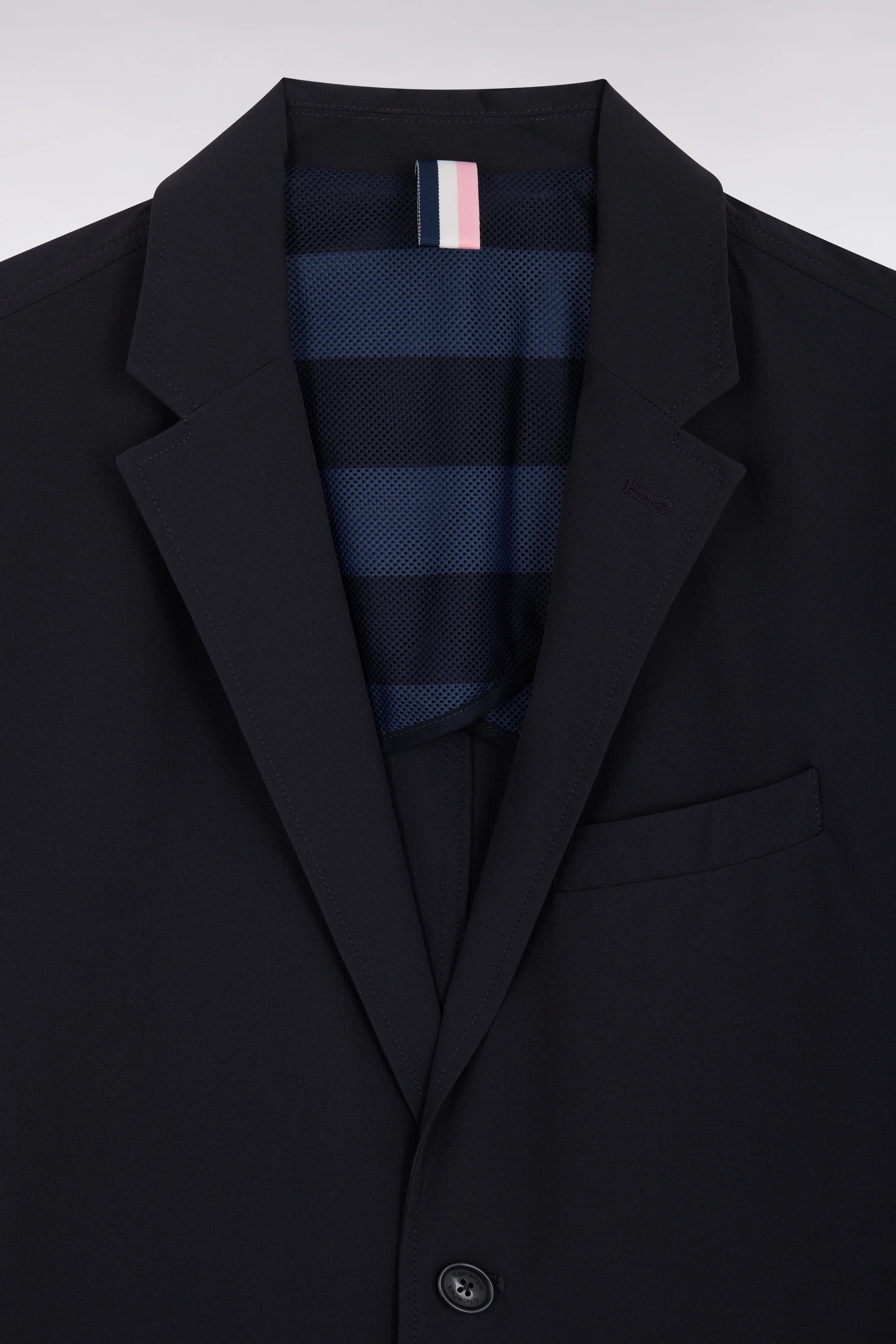 Veste en tissus technique marine - Image 2