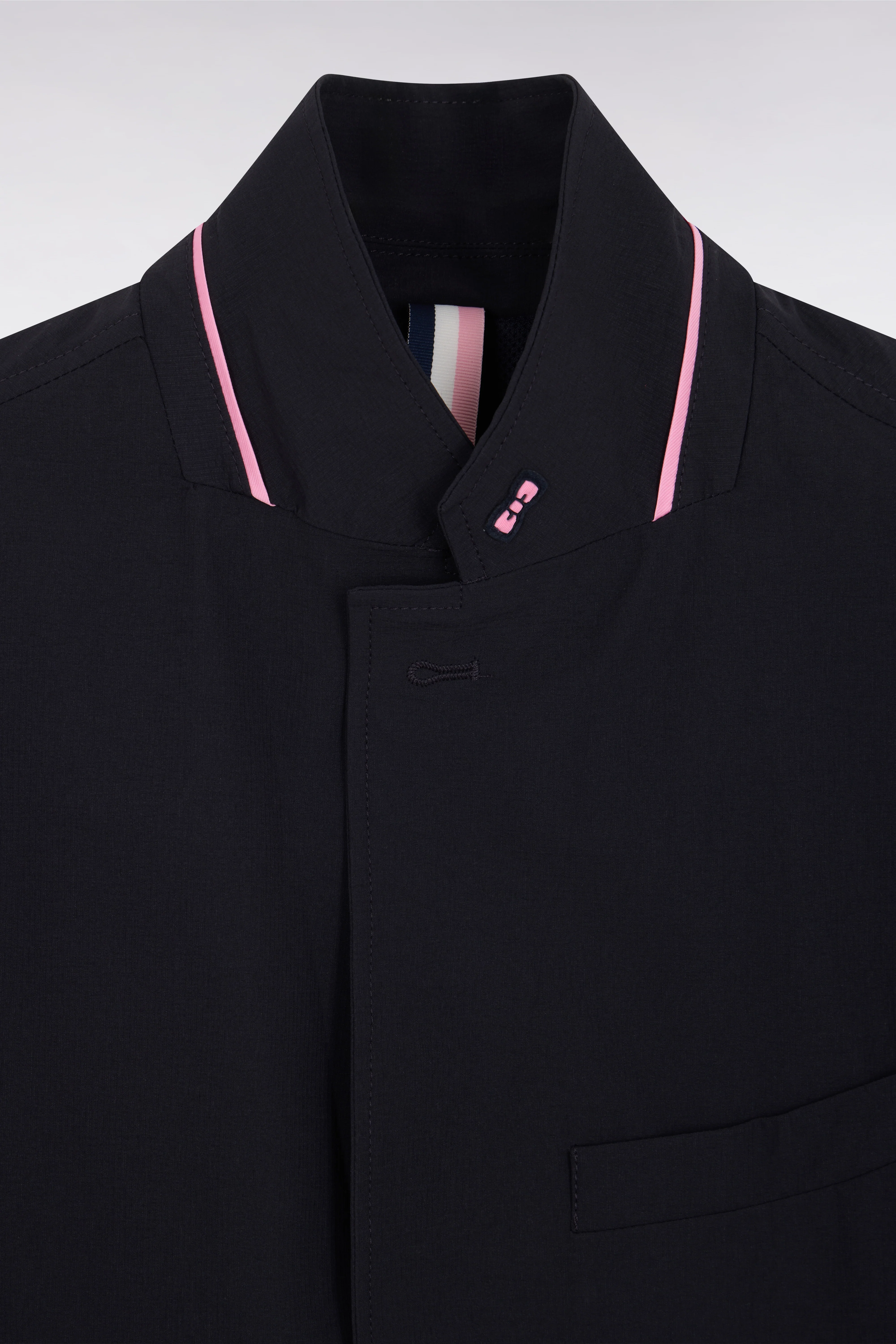 Veste en tissus technique marine - Image 3